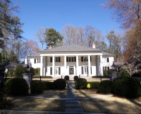 Vermont slate specialty roofing project in Georgia by Academy Roofing