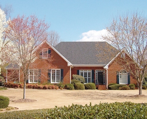 residential-roofing-7 Residential home with natural slate roofing installed by Academy Roofing